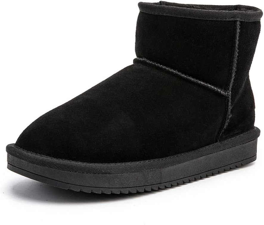 Мужские и женские ботинки для снега зима теплые с утеплителем из меха наружные водонепроницаемые ботильоны против скольжения Asifn, черный
Мужские и женские ботинки для снега зима теплые с утеплителем из меха наружные водонепроницаемые ботильоны против скольжения Asifn, черный