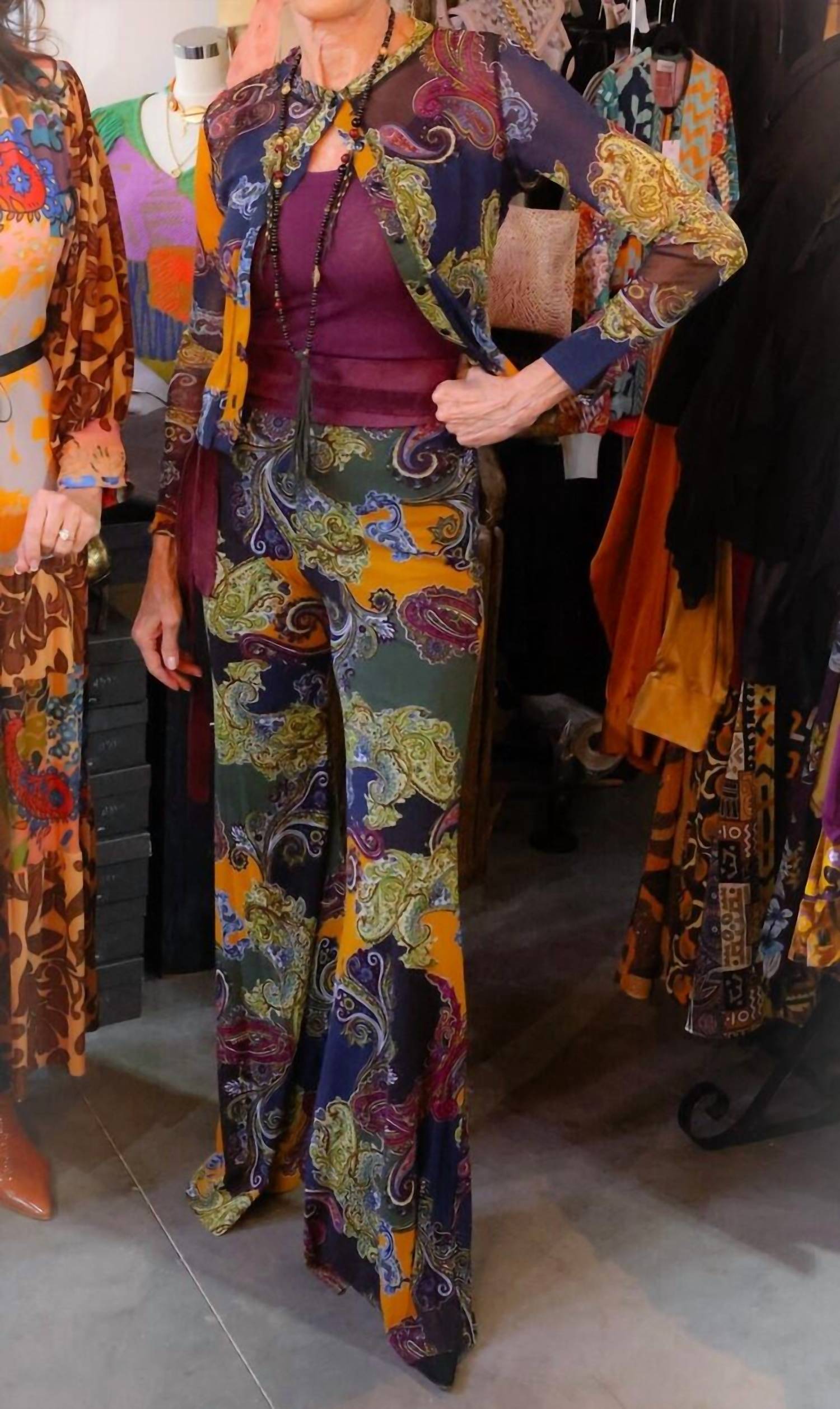 Брюки палаццо темно-синего цвета Petit Pois By Viviana G
Брюки палаццо темно-синего цвета Petit Pois By Viviana G