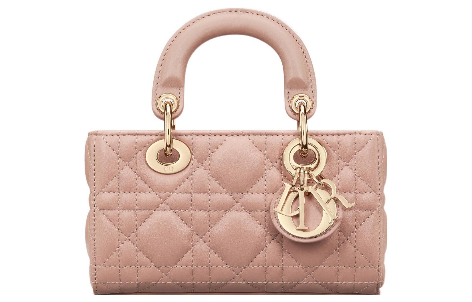 DIOR Леди D JOY Сумка через плечо мини женская розовый
DIOR Леди D JOY Сумка через плечо мини женская розовый