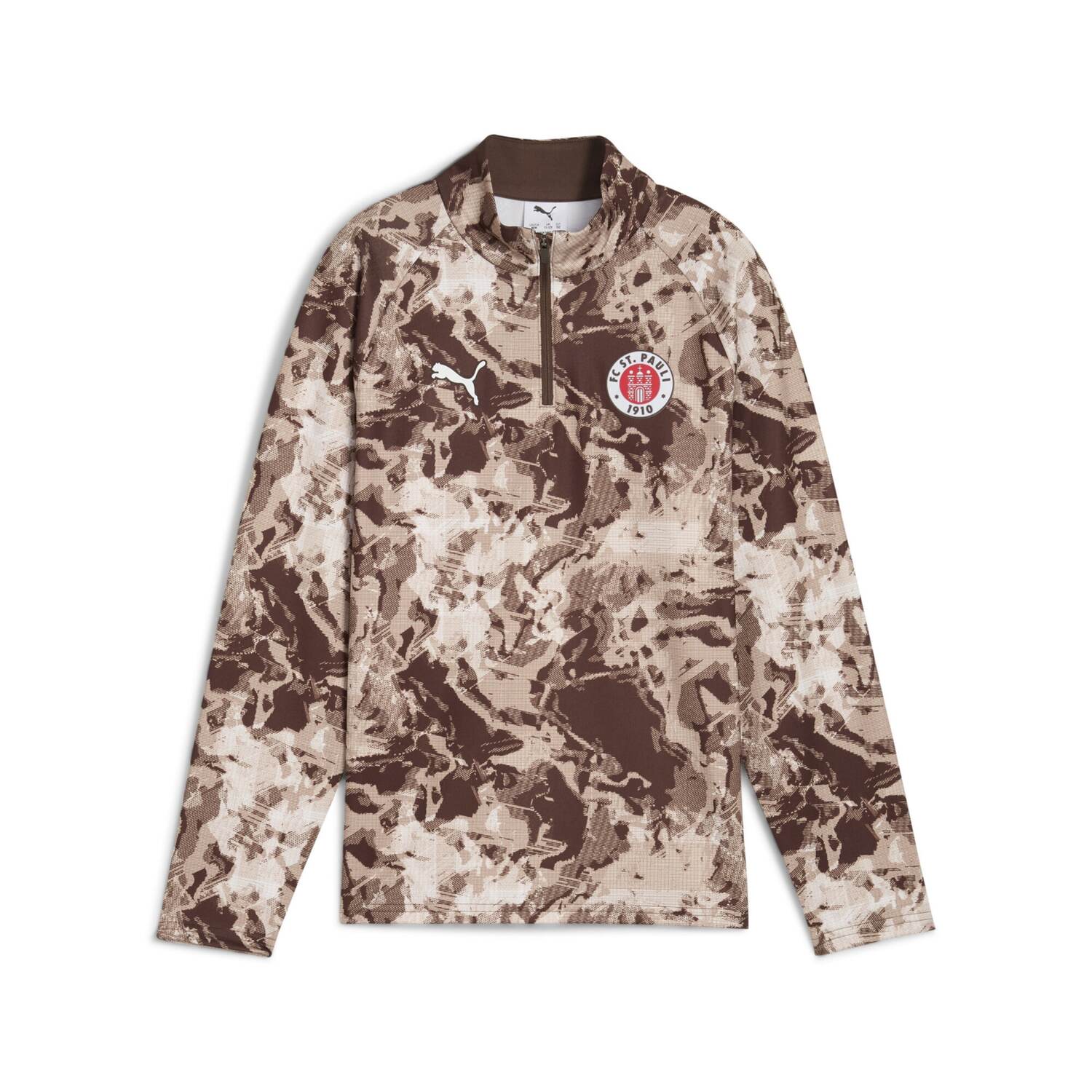 PUMA Футболка 'FC St. Pauli' в темно-коричневом цвете
PUMA Футболка 'FC St. Pauli' в темно-коричневом цвете