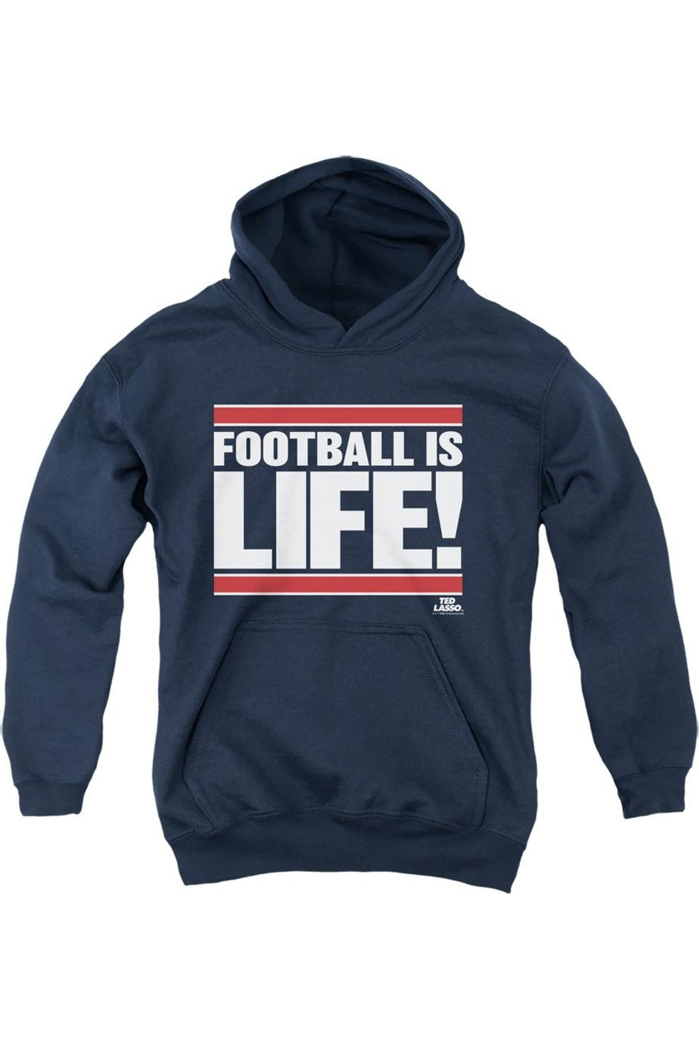 Толстовка с капюшоном для детей "Ted Lasso Футбол - это жизнь" Gildan, темно-синий
Толстовка с капюшоном для детей "Ted Lasso Футбол - это жизнь" Gildan, темно-синий