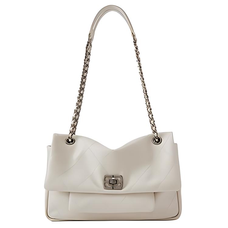 ELLE Кожаная сумка через плечо, Top Grain Cow Leather, средний размер, женская, черно-белая
ELLE Кожаная сумка через плечо, Top Grain Cow Leather, средний размер, женская, черно-белая