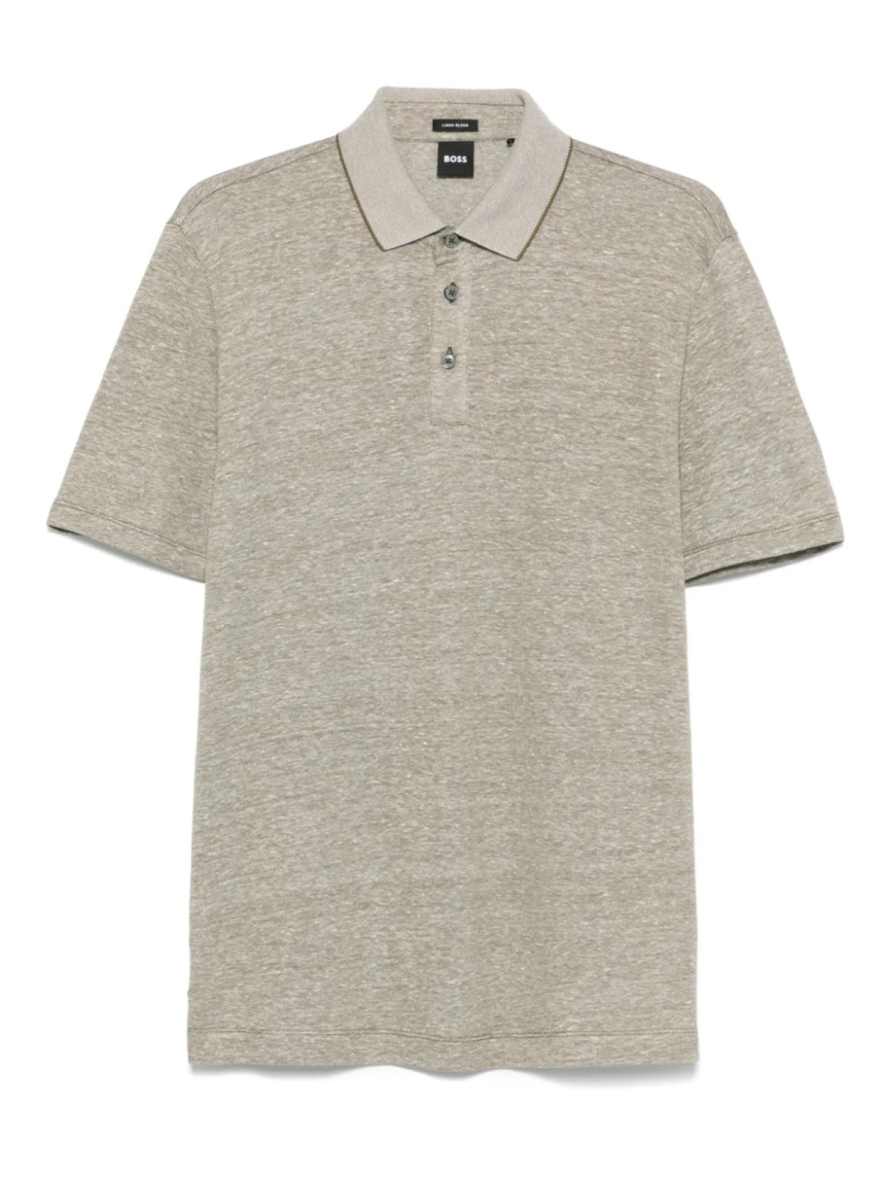 Меланжевая рубашка поло BOSS, коричневый
Меланжевая рубашка поло BOSS, коричневый