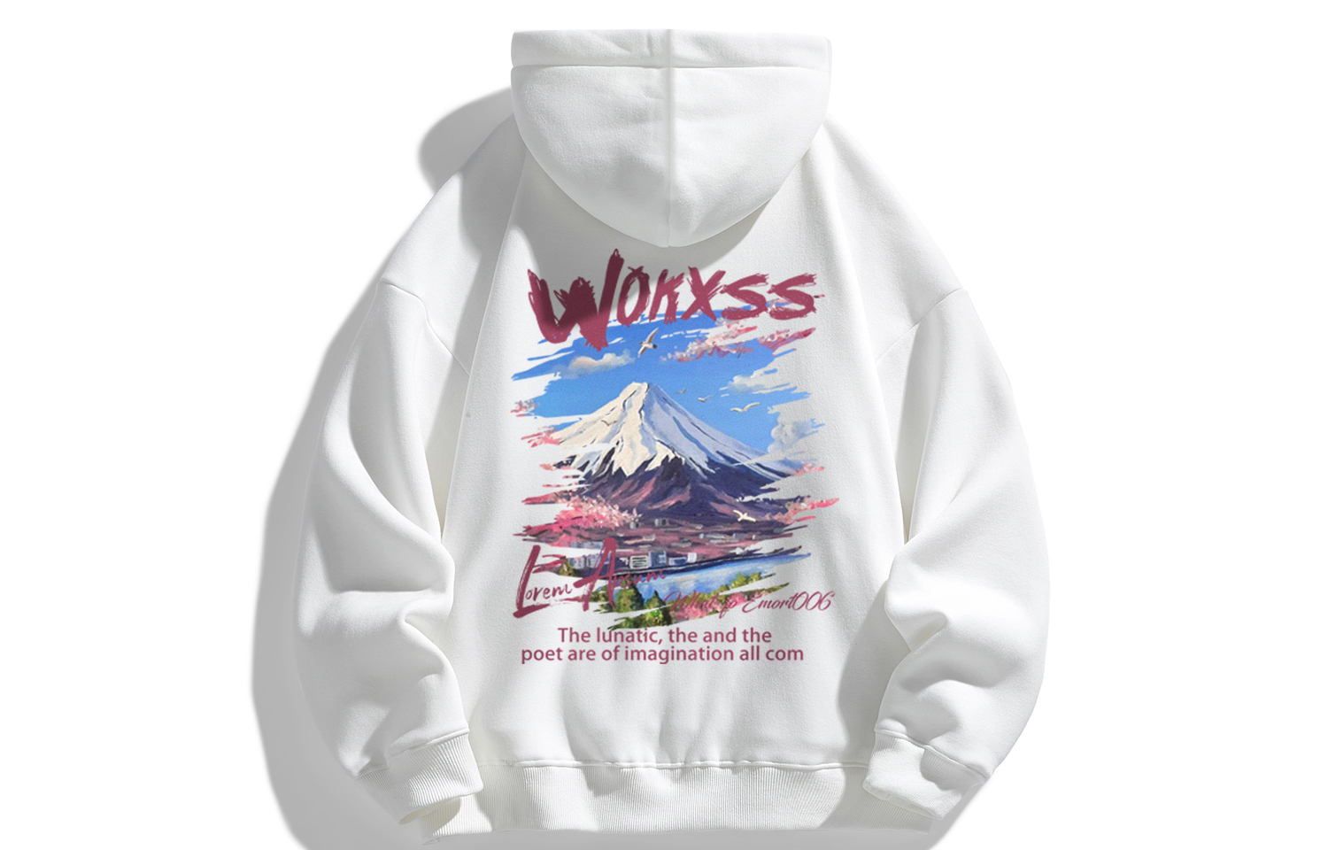 Унисекс свитшот WOKXSS, белый
Унисекс свитшот WOKXSS, белый