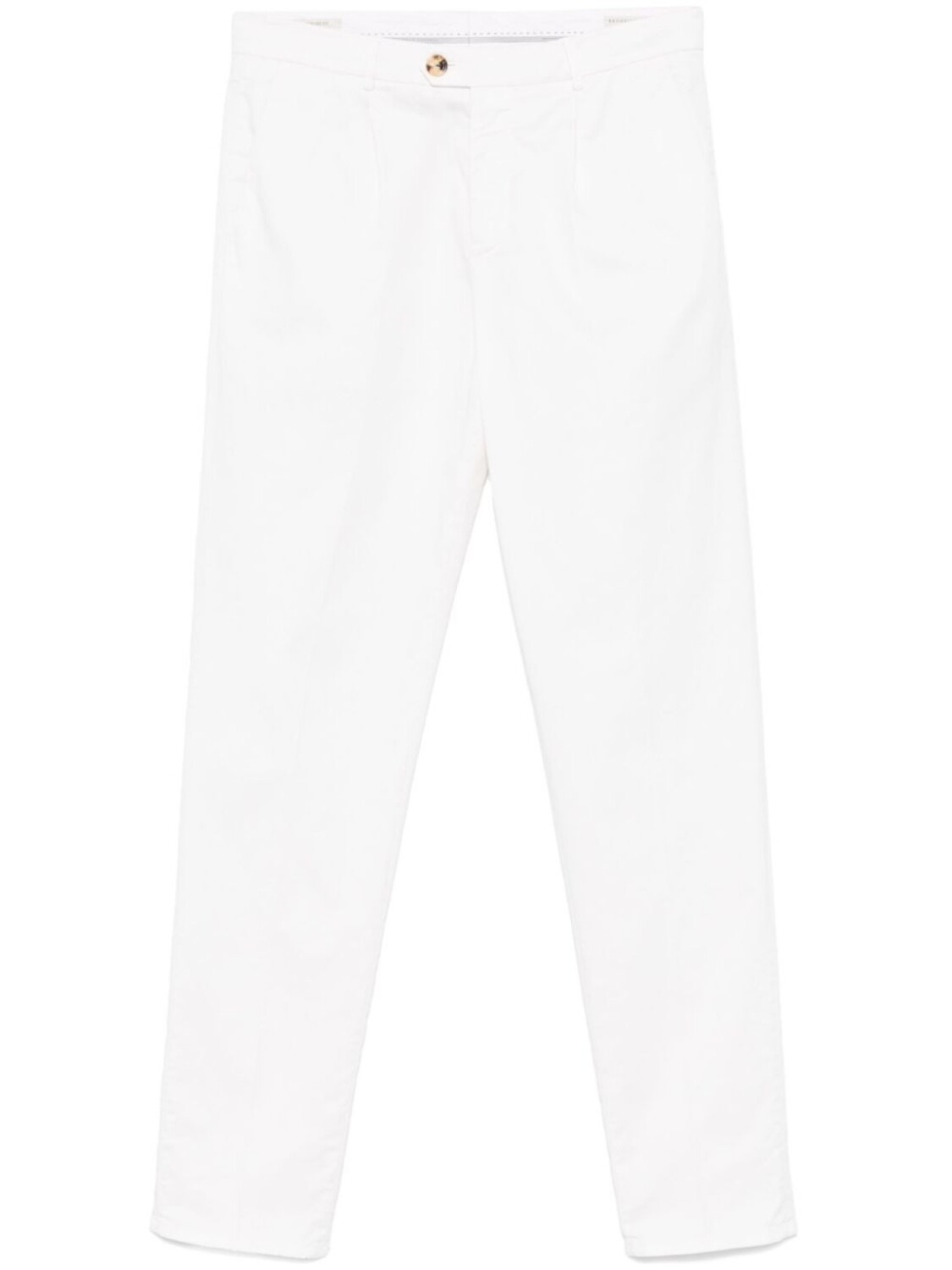 Зауженные брюки чиносы Brunello Cucinelli, белый 
Зауженные брюки чиносы Brunello Cucinelli, белый