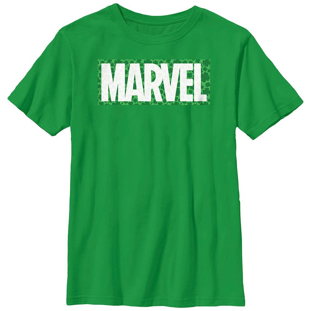 Футболка с логотипом Marvel для мальчиков и клевером Licensed Character, цвет Kelly
Футболка с логотипом Marvel для мальчиков и клевером Licensed Character, цвет Kelly