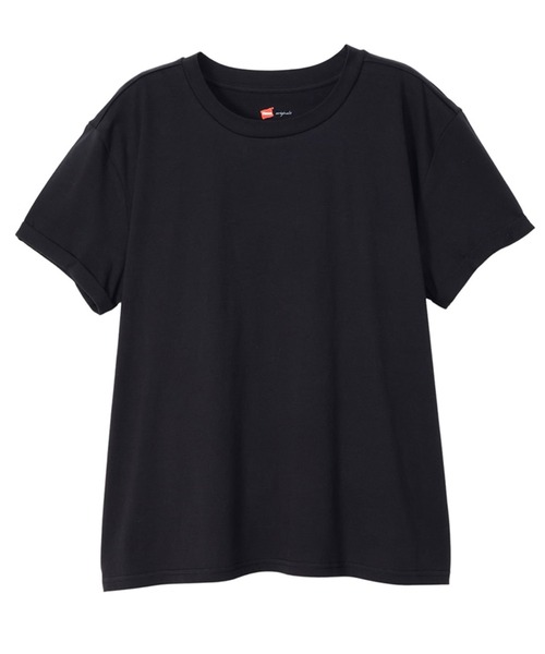 Футболка, классический крой HANES, черный
Футболка, классический крой HANES, черный