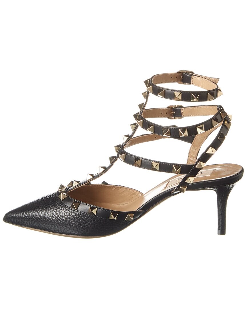 Туфли Valentino Rockstud Caged 65 из зернистой кожи с ремешком на щиколотке, черный
Туфли Valentino Rockstud Caged 65 из зернистой кожи с ремешком на щиколотке, черный