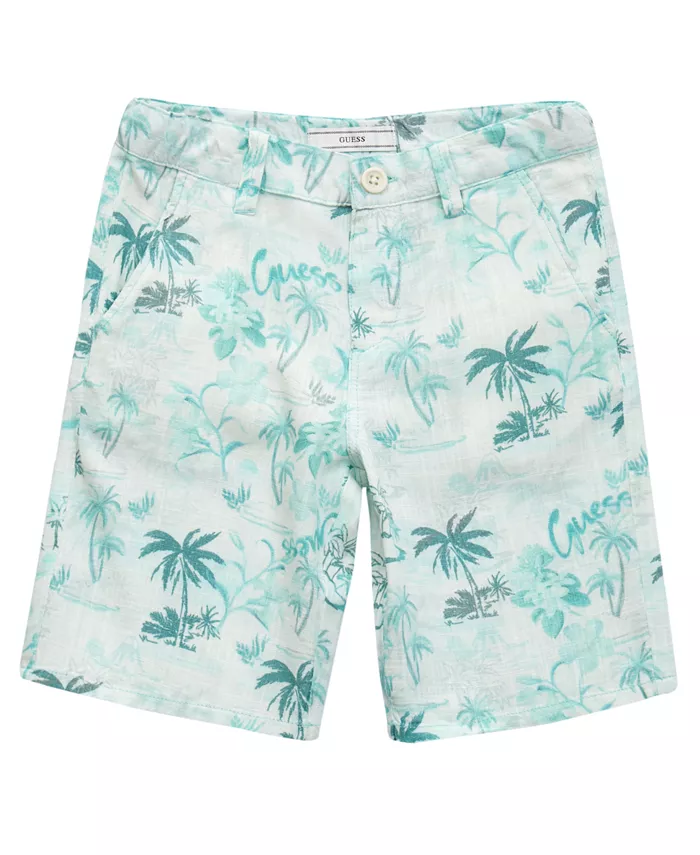 Шорты из льняной ткани с эффектом слэба с принтом Big Boys GUESS
Шорты из льняной ткани с эффектом слэба с принтом Big Boys GUESS