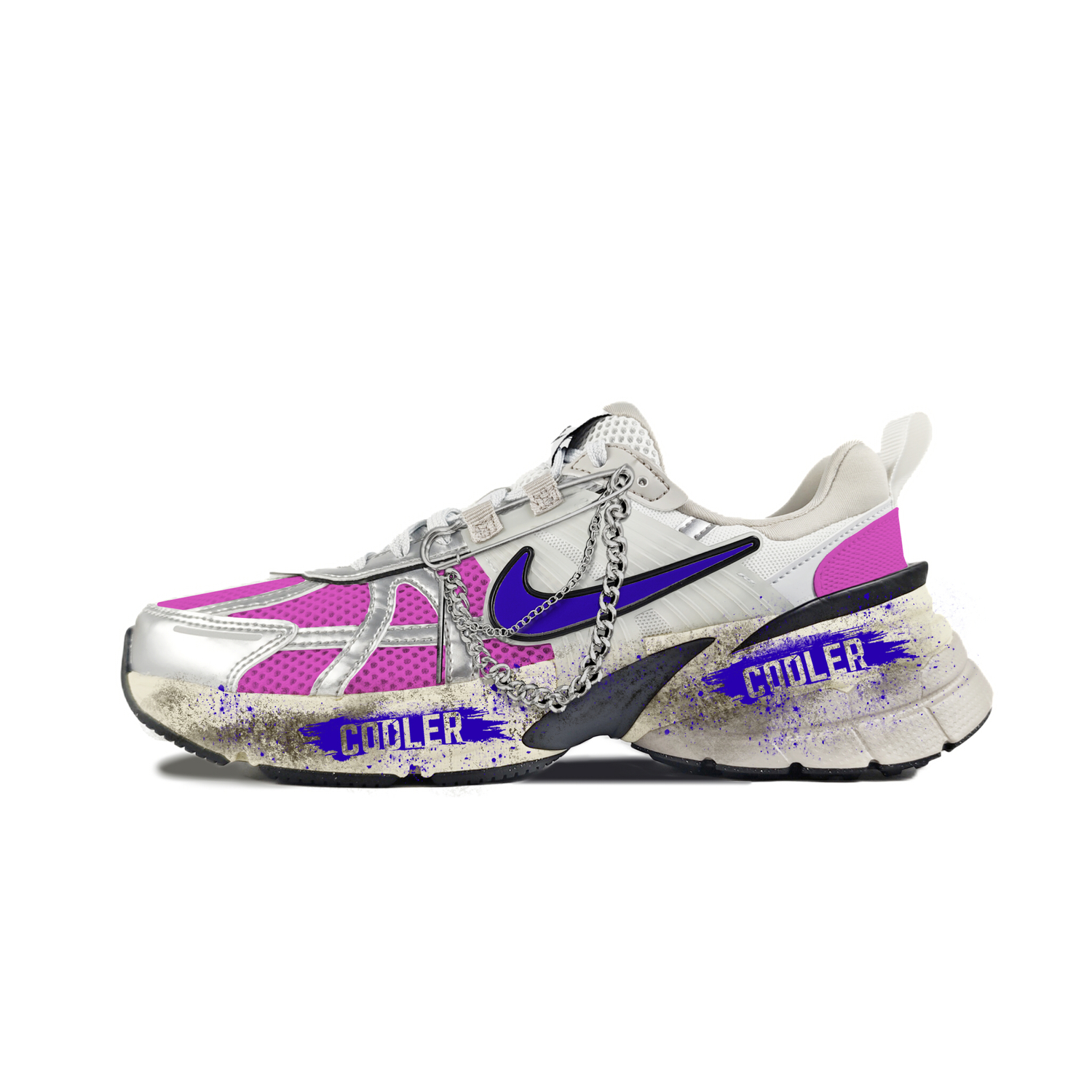 Nike Женские кроссовки для бега V2K Run Abrasion Resistant Low Top белые розовые
Nike Женские кроссовки для бега V2K Run Abrasion Resistant Low Top белые розовые