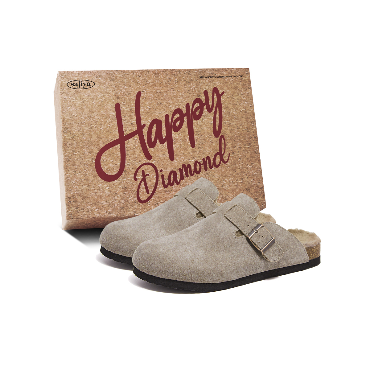 Тапочки с закрытым носком унисекс SAFIYA, серый fleece-lined
Тапочки с закрытым носком унисекс SAFIYA, серый fleece-lined