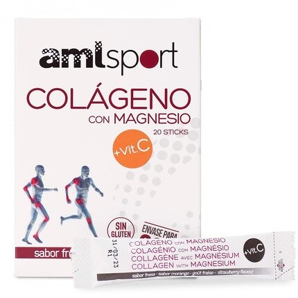 Коллаген с магнием и витамином С 20 палочек, Amlsport
Коллаген с магнием и витамином С 20 палочек, Amlsport