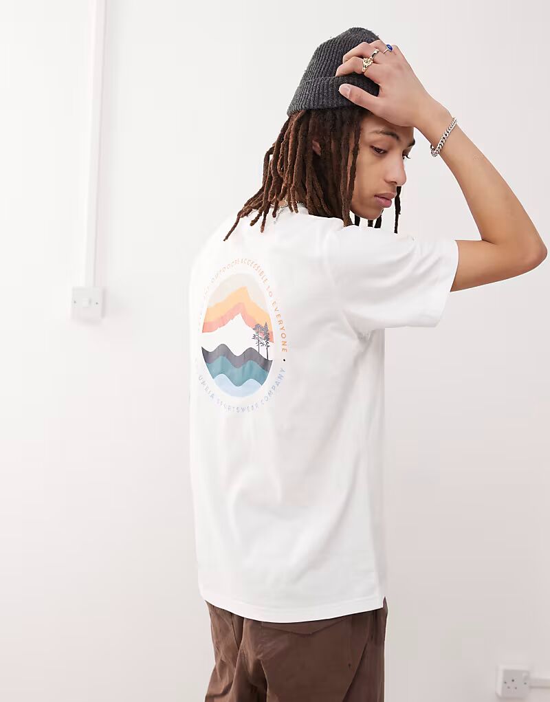 Футболка Columbia Kettle River с графическим принтом на спине белого цвета
Футболка Columbia Kettle River с графическим принтом на спине белого цвета