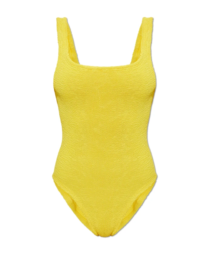 Купальник с завязками на шее и квадратным вырезом Hunza G, желтый
Купальник с завязками на шее и квадратным вырезом Hunza G, желтый