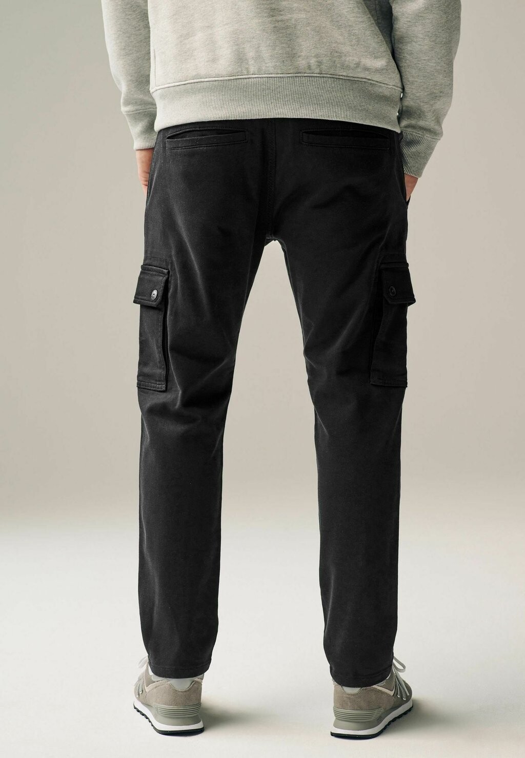 Брюки с боковыми карманами Cargo Trousers Slim Fit Next, черные
Брюки с боковыми карманами Cargo Trousers Slim Fit Next, черные