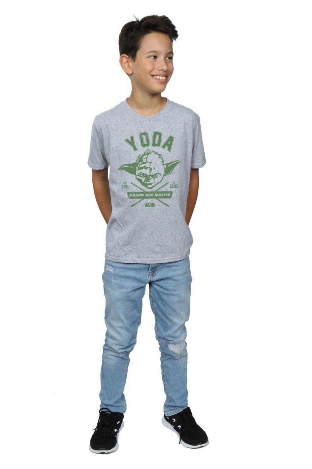 Университетская футболка Йоды Star Wars, серый
Университетская футболка Йоды Star Wars, серый