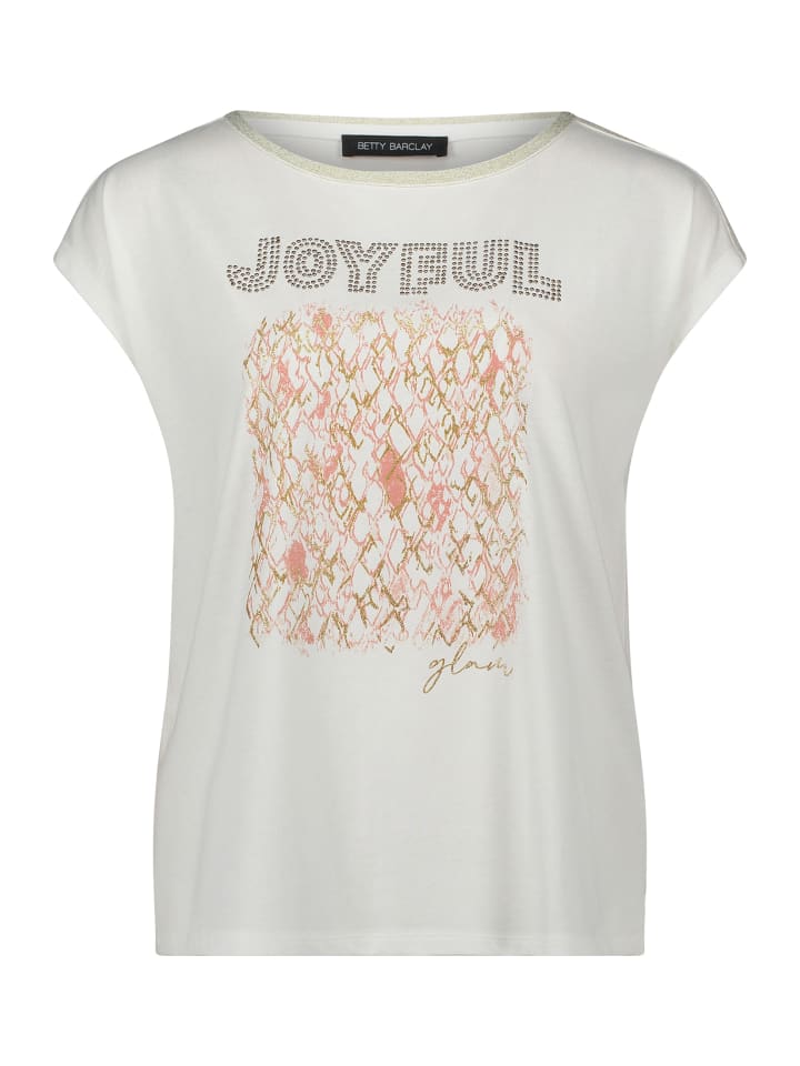 Блузка-рубашка с вырезом-лодочкой в цвете Patch White/Rosé Betty Barclay
Блузка-рубашка с вырезом-лодочкой в цвете Patch White/Rosé Betty Barclay