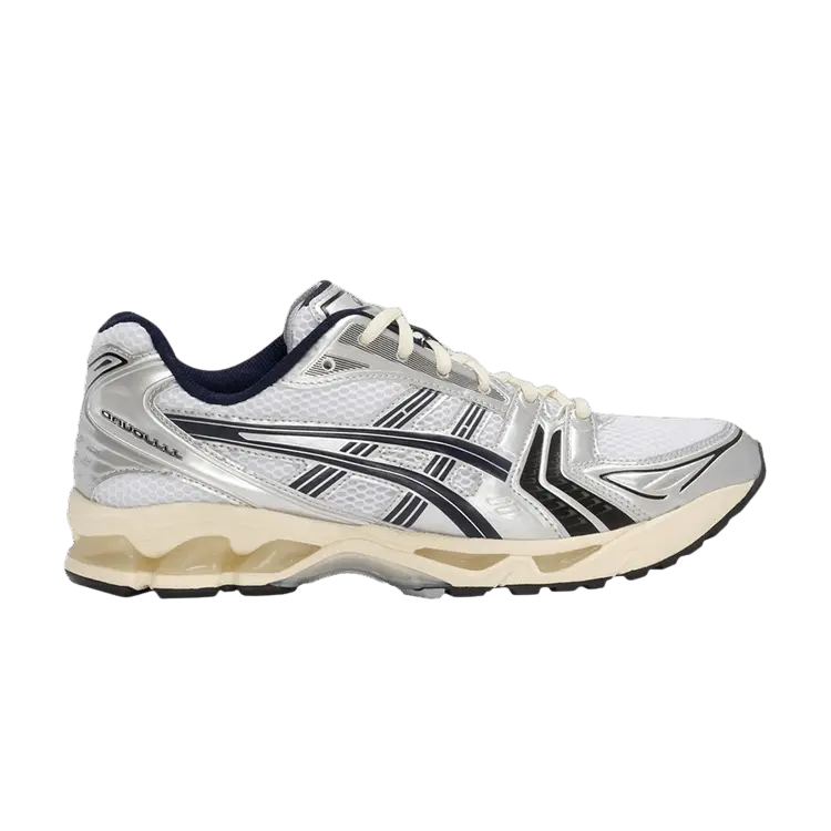 Кроссовки JJJJound x Gel Kayano 14 'White Midnight Navy', серебряный
Кроссовки JJJJound x Gel Kayano 14 'White Midnight Navy', серебряный