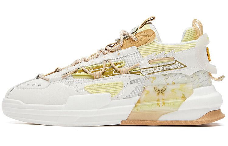 Мужские кроссовки для скейтбординга Honor Of Kings X Honor Of Kings Collection с низким верхом, неотбеленные, основной цвет/зеленый спирулина Erke 
Мужские кроссовки для скейтбординга Honor Of Kings X Honor Of Kings Collection с низким верхом, неотбеленные, основной цвет/зеленый спирулина Erke