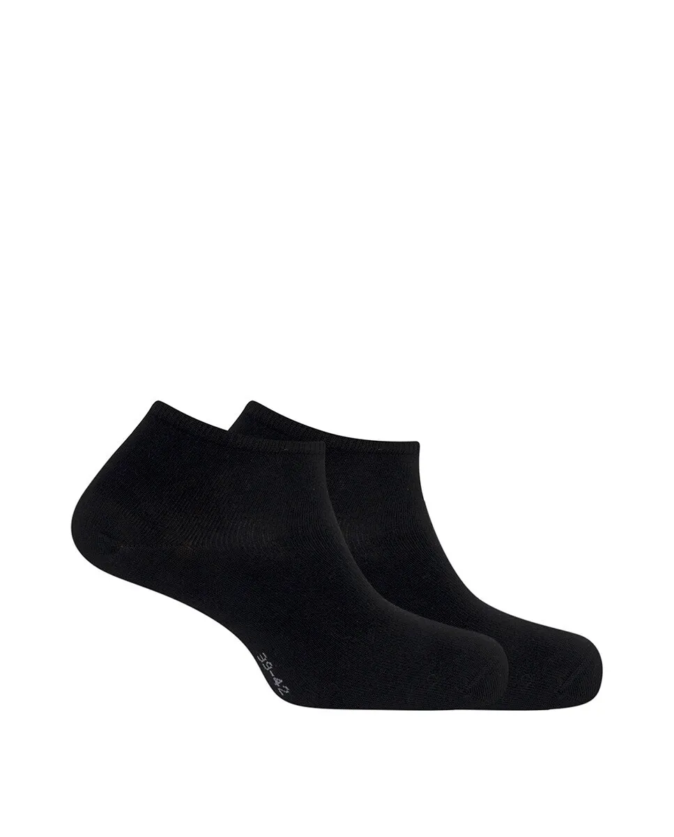 Набор из 2 пар однотонных мужских носков Punto Blanco из органического хлопка, черный
Набор из 2 пар однотонных мужских носков Punto Blanco из органического хлопка, черный