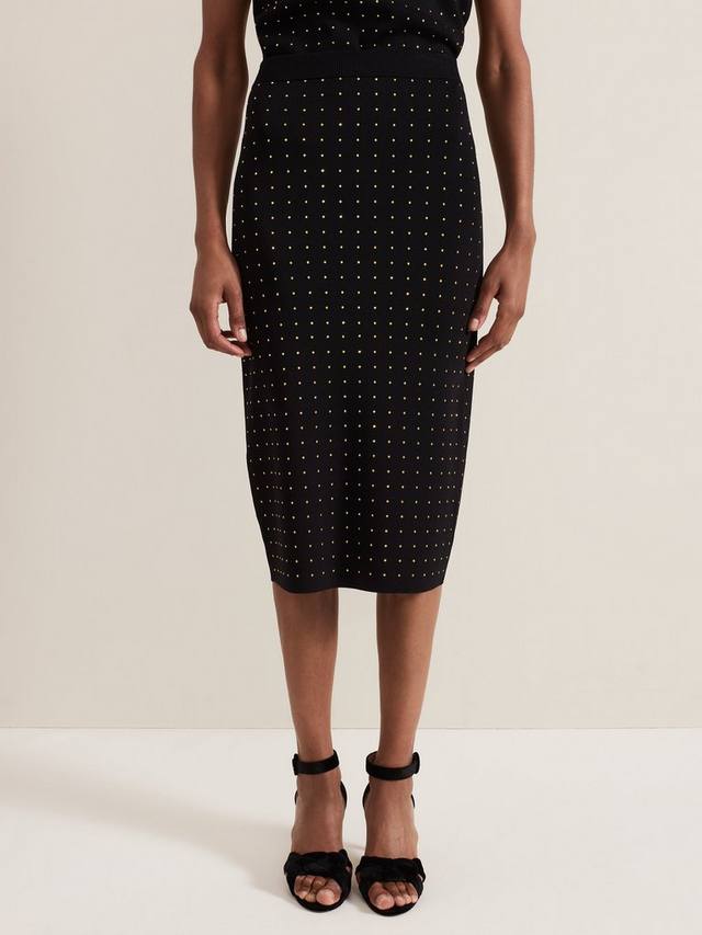 Юбка Kendall с отделкой шпильками Phase Eight, Black
Юбка Kendall с отделкой шпильками Phase Eight, Black