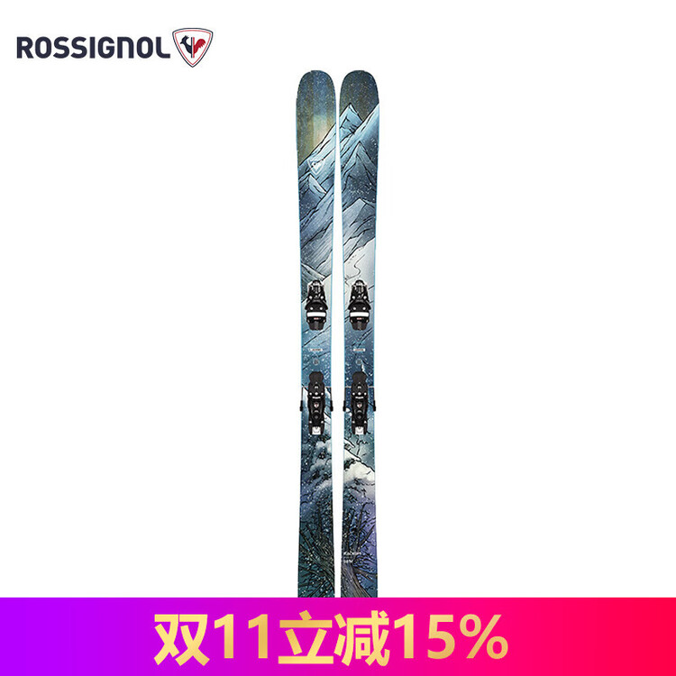 Rossignol Французские лыжи для фристайла Golden Rooster, двухбортные для взрослых RALMF02 (с креплениями)
Rossignol Французские лыжи для фристайла Golden Rooster, двухбортные для взрослых RALMF02 (с креплениями)