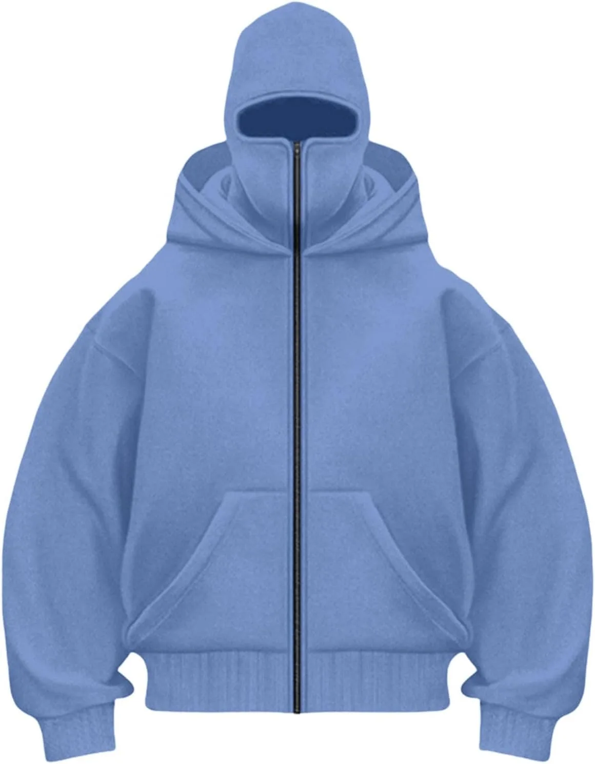 CRNTCEM мужской балаклава-худи на молнии, зимняя куртка с двойным слоем, ветрозащитная подкладка из флиса
CRNTCEM мужской балаклава-худи на молнии, зимняя куртка с двойным слоем, ветрозащитная подкладка из флиса