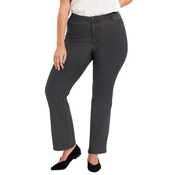 Женские джинсы bootcut Curvie Fit plus size June & Vie, Grey Denim
Женские джинсы bootcut Curvie Fit plus size June & Vie, Grey Denim