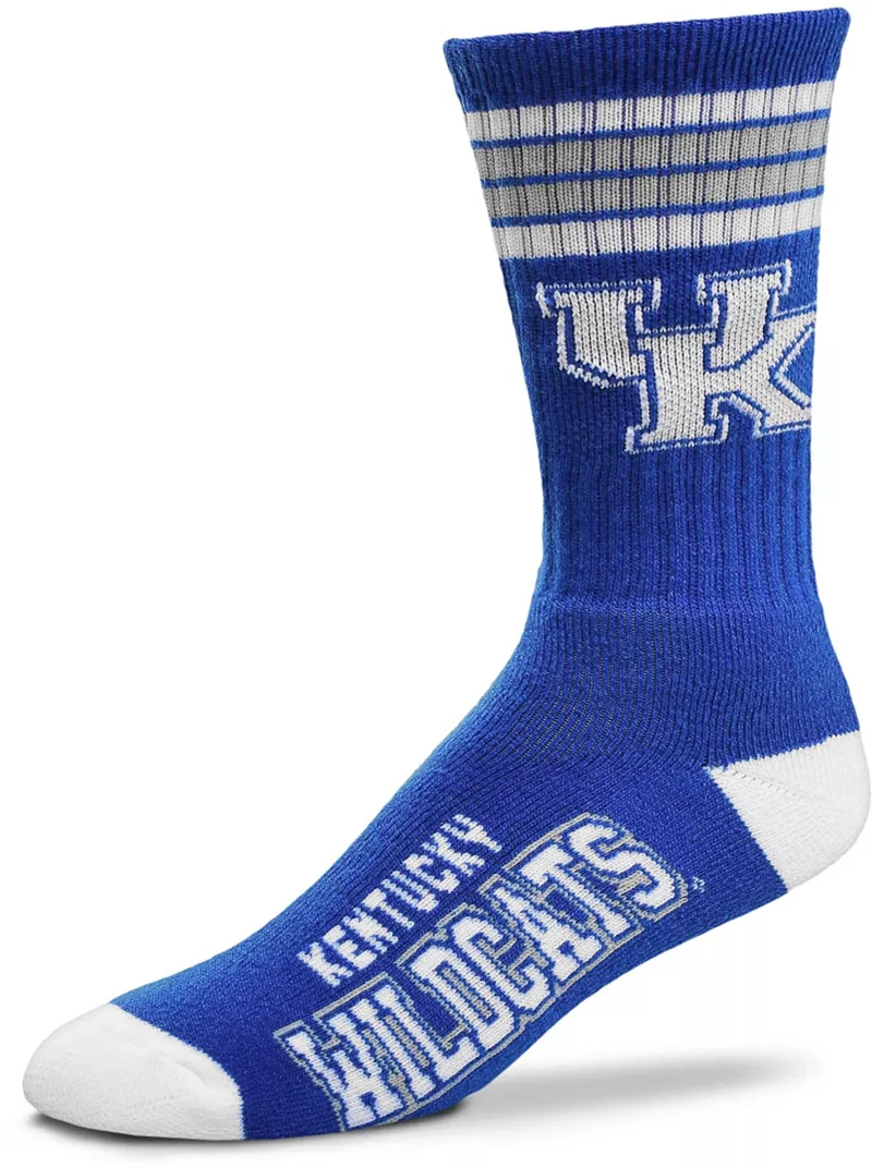 Носки Deuce Crew с 4 полосками для босых ног Kentucky Wildcats For Bare Feet
Носки Deuce Crew с 4 полосками для босых ног Kentucky Wildcats For Bare Feet