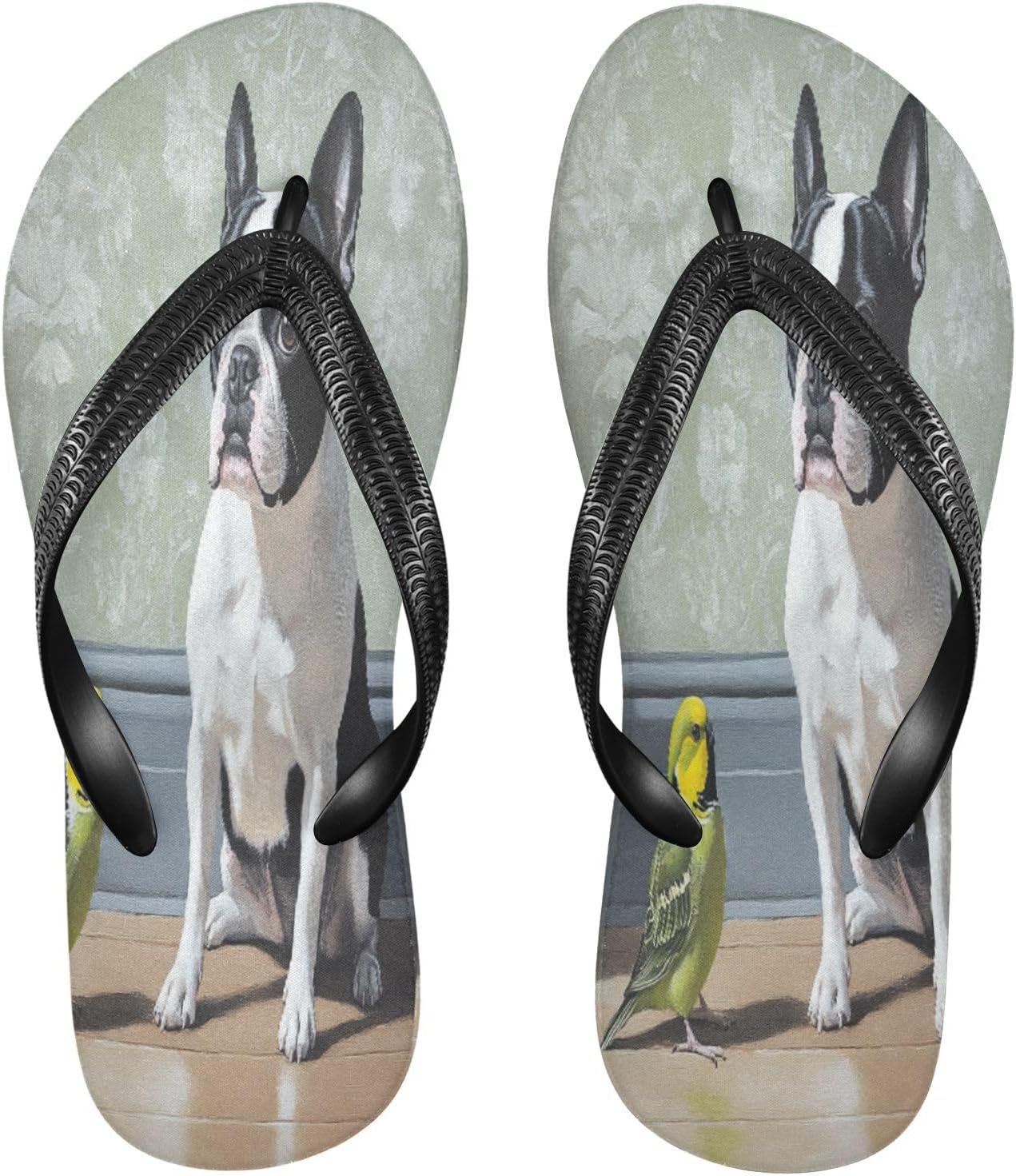 Бостон-терьер Канарский шлепанцы сандалии для пляжа, резиновые нескользящие летние тапочки для женщин, прогулочная обувь для мужчин Sinestour, Boston Terrier Canary
Бостон-терьер Канарский шлепанцы сандалии для пляжа, резиновые нескользящие летние тапочки для женщин, прогулочная обувь для мужчин Sinestour, Boston Terrier Canary