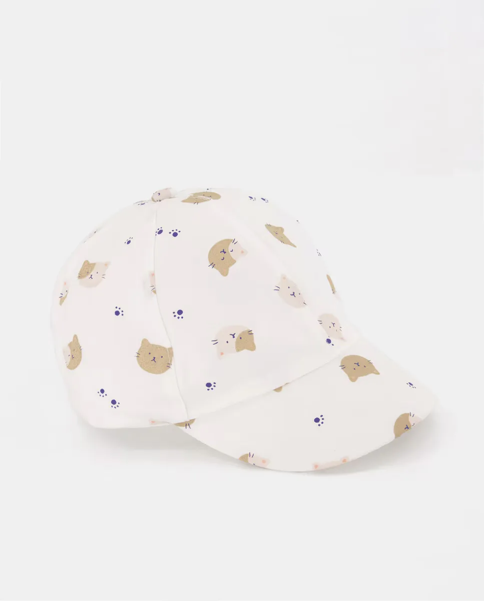 Кепка с принтом кота для мальчика Baby El Corte Inglés, белый
Кепка с принтом кота для мальчика Baby El Corte Inglés, белый