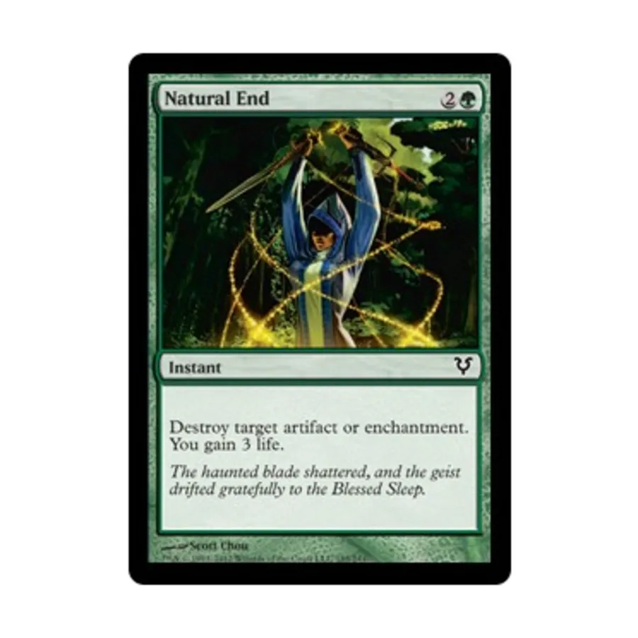 CCG Естественный конец (С), MTG - Avacyn Restored
CCG Естественный конец (С), MTG - Avacyn Restored