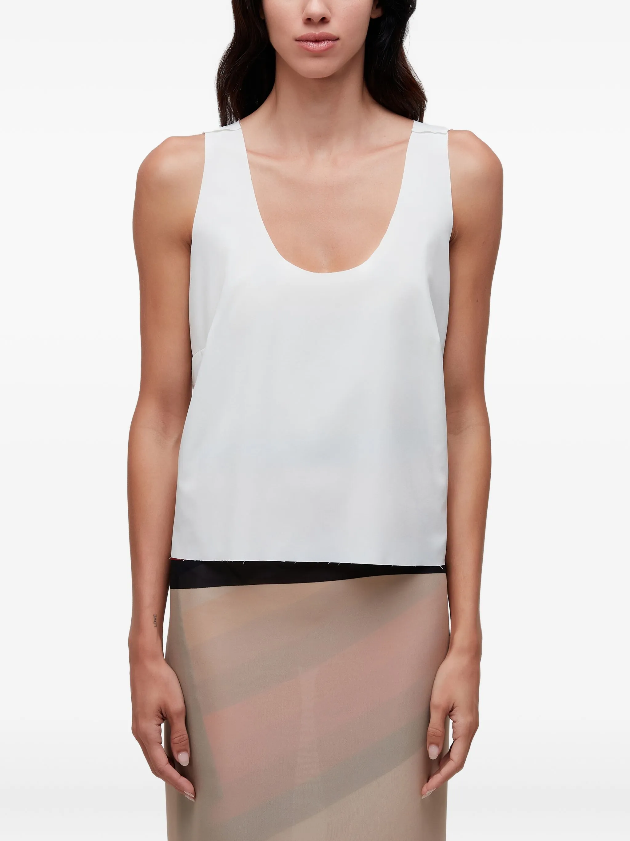 Топ с U-образным вырезом Osklen, белый
Топ с U-образным вырезом Osklen, белый