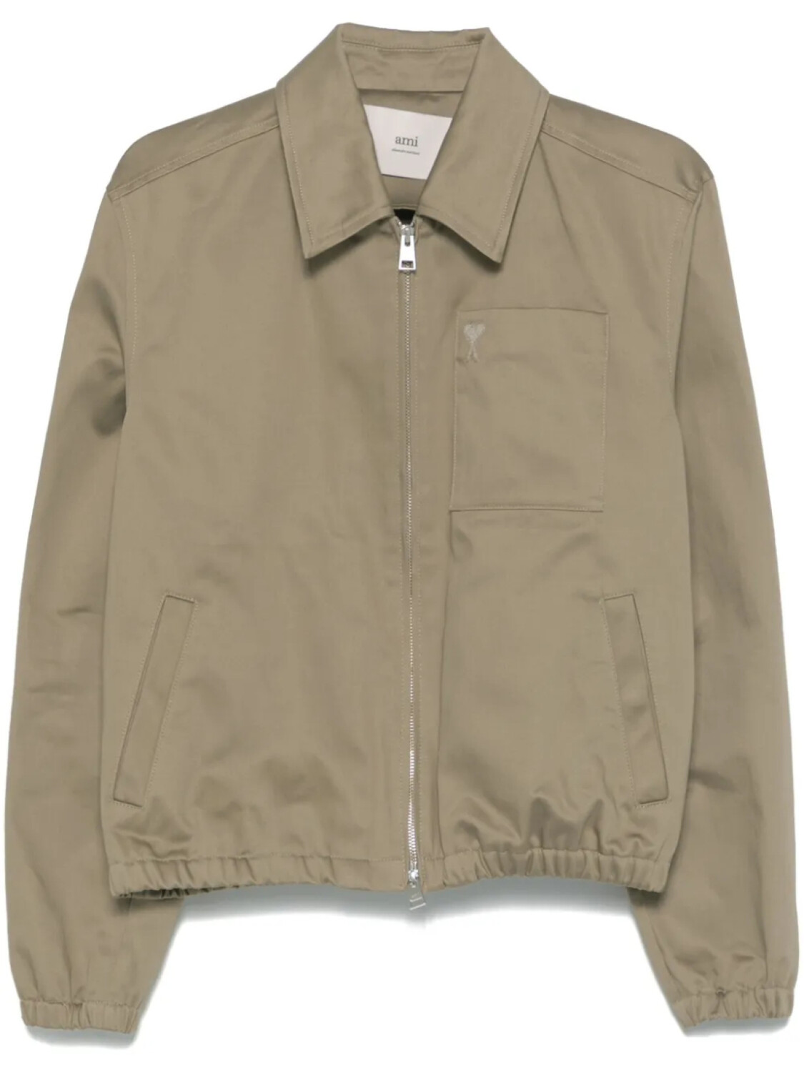 AMI Paris куртка-рубашка с вышивкой Heart, зеленый
AMI Paris куртка-рубашка с вышивкой Heart, зеленый