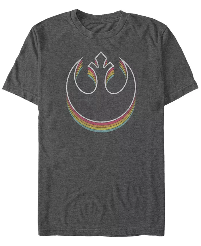 Футболка мужская Star Wars Classic Retro Rainbow с многослойным логотипом Rebel Fifth Sun, серый
Футболка мужская Star Wars Classic Retro Rainbow с многослойным логотипом Rebel Fifth Sun, серый