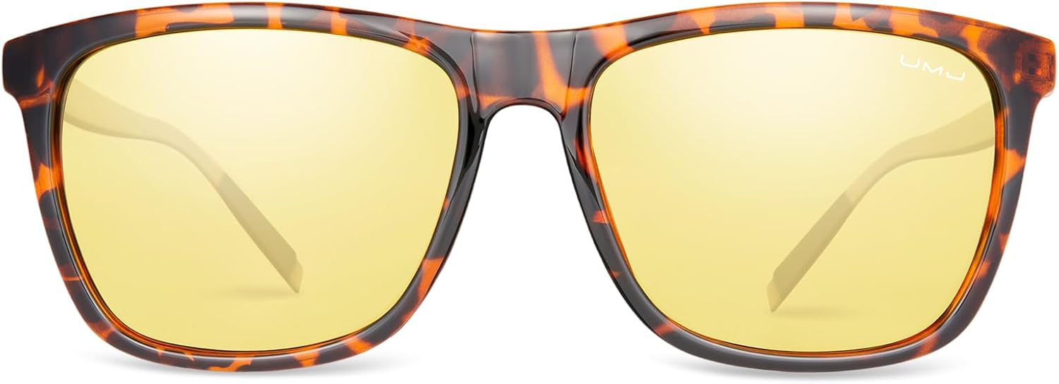 Поляризованные солнцезащитные очки для женщин - стильные женские солнцезащитные очки с защитой от УФ-излучения - модные мужские очки для активного отдыха на природе UMJ, Leopard Print Frames/Night Vision Lenses
Поляризованные солнцезащитные очки для женщин - стильные женские солнцезащитные очки с защитой от УФ-излучения - модные мужские очки для активного отдыха на природе UMJ, Leopard Print Frames/Night Vision Lenses