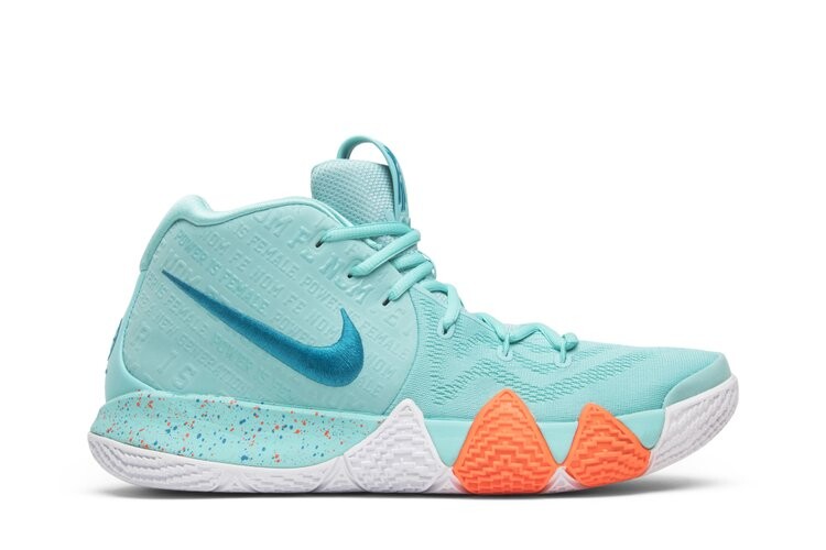 Кроссовки Nike Kyrie 4 'Power is Female', синий
Кроссовки Nike Kyrie 4 'Power is Female', синий