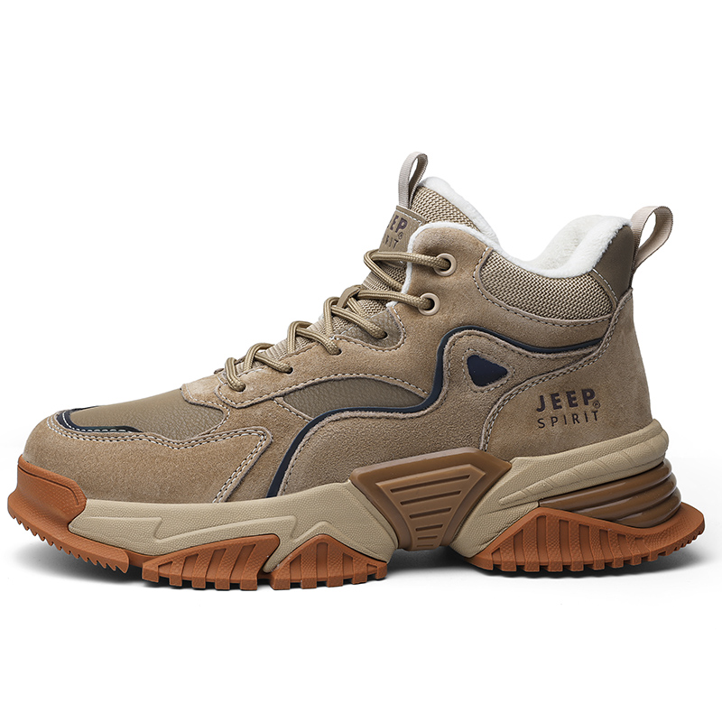 Утепленные термоботинки с флисовой подкладкой, мужские зимние ботинки Crew из натурального оленя JEEP SPIRIT, Natural Deer
Утепленные термоботинки с флисовой подкладкой, мужские зимние ботинки Crew из натурального оленя JEEP SPIRIT, Natural Deer