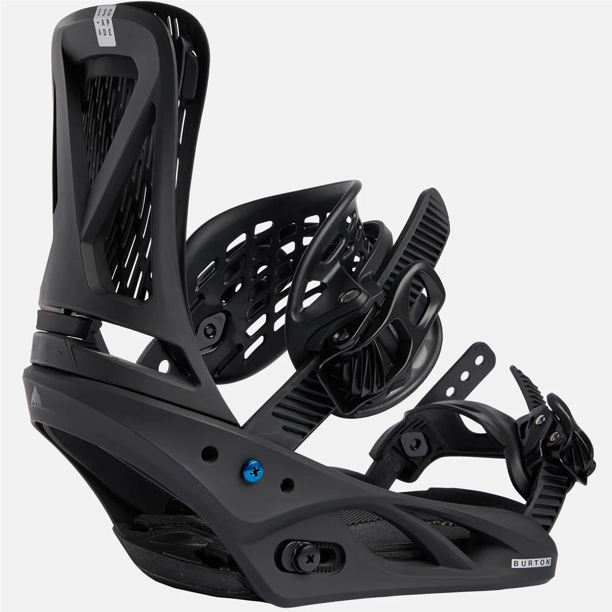 Сноуборд-крепления Escapade Re:Flex Burton, Black
Сноуборд-крепления Escapade Re:Flex Burton, Black
