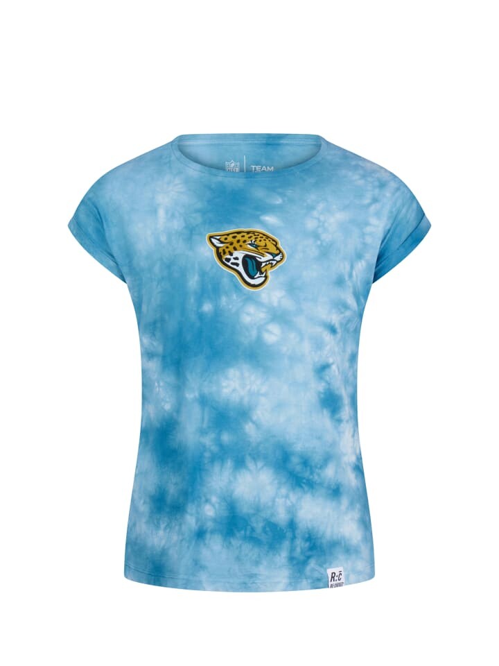Футболка Re:Covered T-Shirt NFL Jaguars, цвет Aqua Tie-Dye
Футболка Re:Covered T-Shirt NFL Jaguars, цвет Aqua Tie-Dye