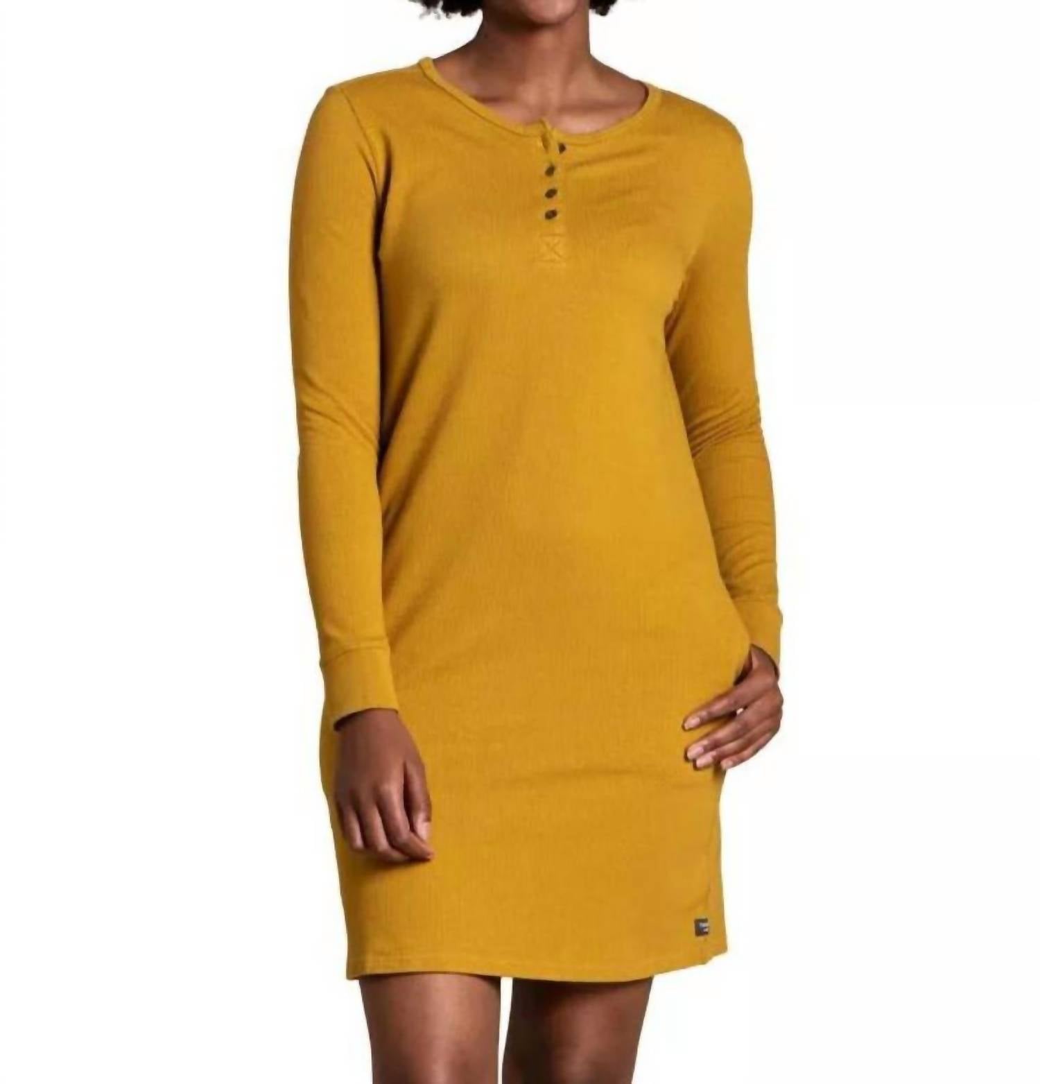 Платье с длинными рукавами Ponderosa из рогового оленя TOAD&CO, цвет antler 
Платье с длинными рукавами Ponderosa из рогового оленя TOAD&CO, цвет antler