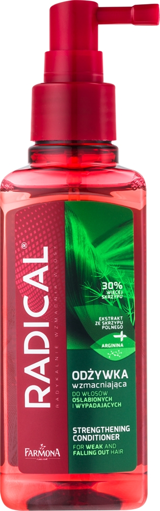 Радикальный несмываемый кондиционер против выпадения волос Farmona, 100 мл
Радикальный несмываемый кондиционер против выпадения волос Farmona, 100 мл