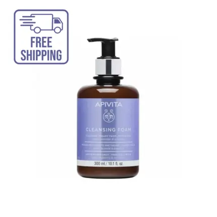 Очищающая пенка для лица и глаз Apivita, 300 мл
Очищающая пенка для лица и глаз Apivita, 300 мл