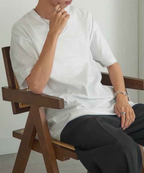 SETUP7 Футболка оверсайз из 100% хлопка, белая
SETUP7 Футболка оверсайз из 100% хлопка, белая