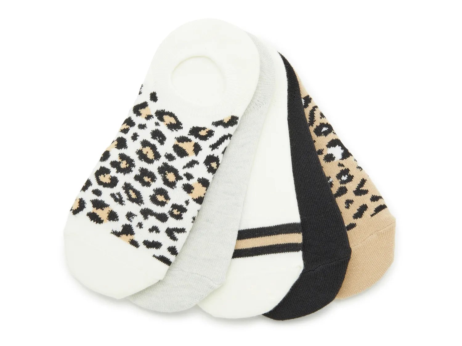 Носки Steve Madden Leopard No Show Liners - 5 Pack, мультиколор
Носки Steve Madden Leopard No Show Liners - 5 Pack, мультиколор