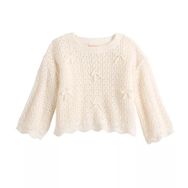 Украшенный свитер для девочек 4-12 лет Jumping Beans, белый
Украшенный свитер для девочек 4-12 лет Jumping Beans, белый