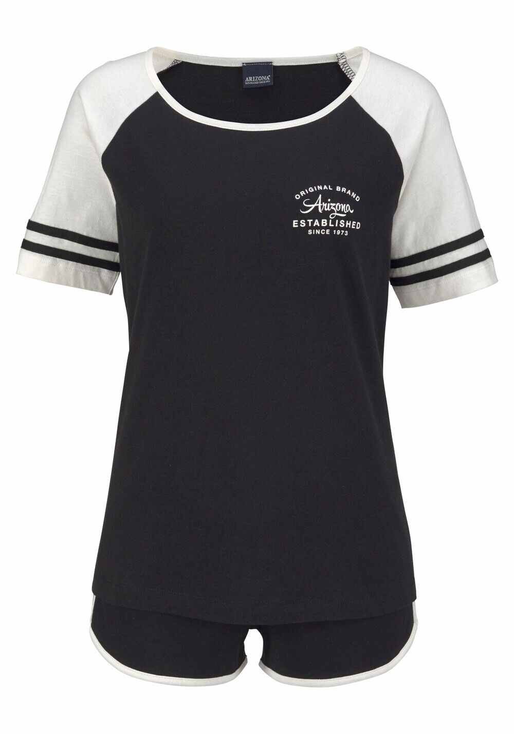 Короткий пижамный комплект ARIZONA, черный
Короткий пижамный комплект ARIZONA, черный