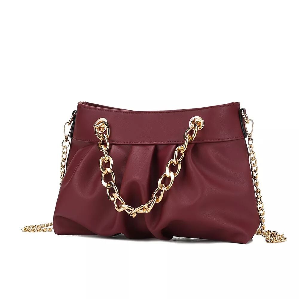 Коллекция MKF Минималистичная сумка через плечо Marvila с цепочкой и рюшами от Mia K MKF Collection, красный
Коллекция MKF Минималистичная сумка через плечо Marvila с цепочкой и рюшами от Mia K MKF Collection, красный