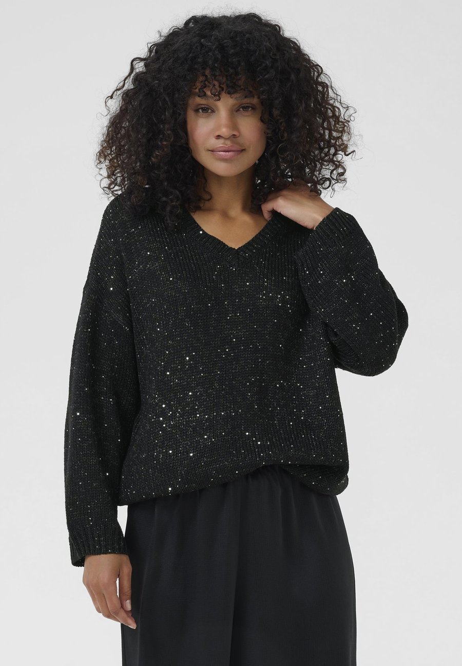 Джемпер Kaffe KASHINA PULLOVER, Black Deep/Black
Джемпер Kaffe KASHINA PULLOVER, Black Deep/Black