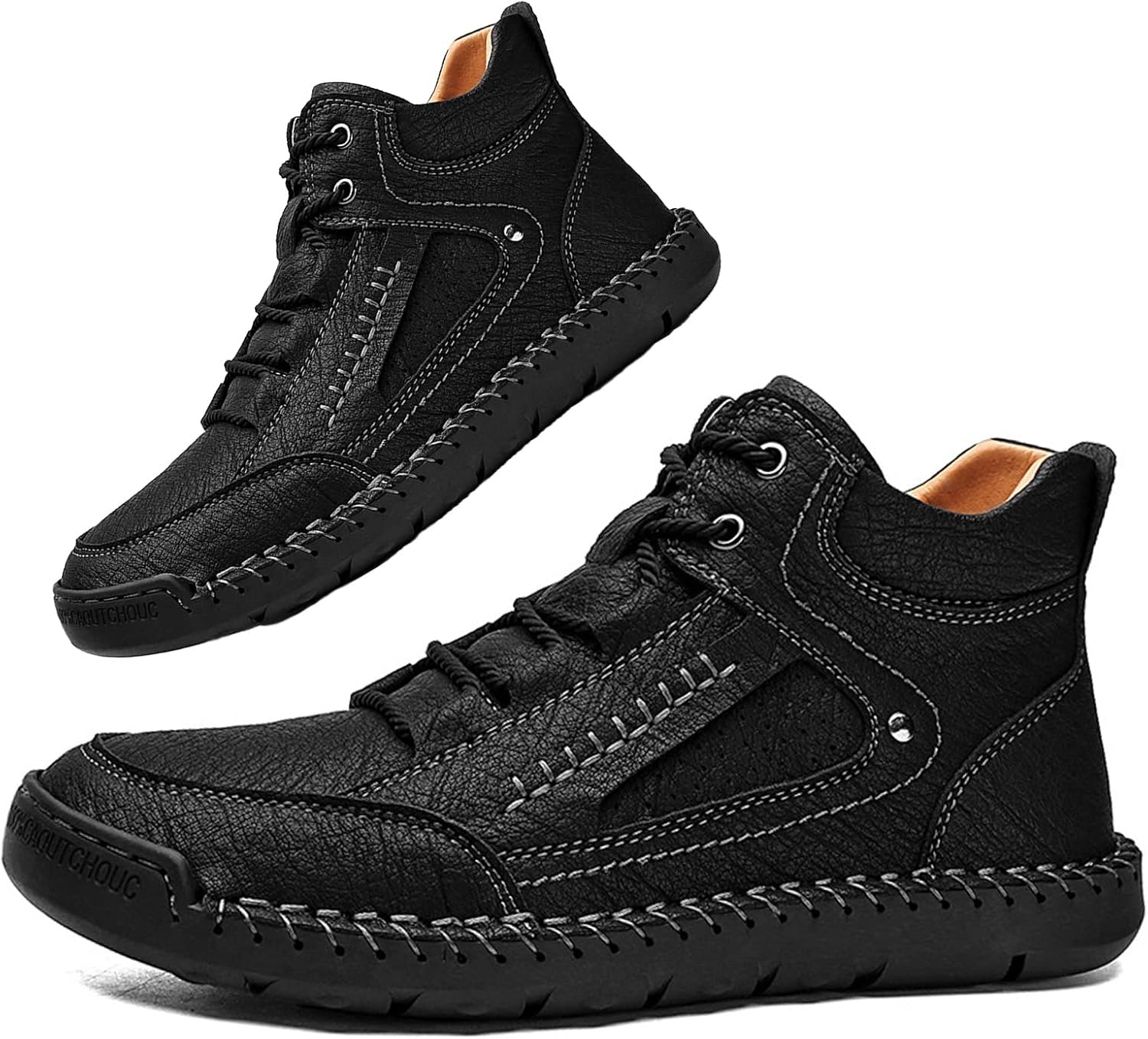 Мужские повседневные лоферы, ботинки Чукка до щиколотки, ручная строчка, средней высоты, мягкая кожа, шнуровка, оксфорды, прогулочные и обувь для вождения Angrymonkey, черный
Мужские повседневные лоферы, ботинки Чукка до щиколотки, ручная строчка, средней высоты, мягкая кожа, шнуровка, оксфорды, прогулочные и обувь для вождения Angrymonkey, черный